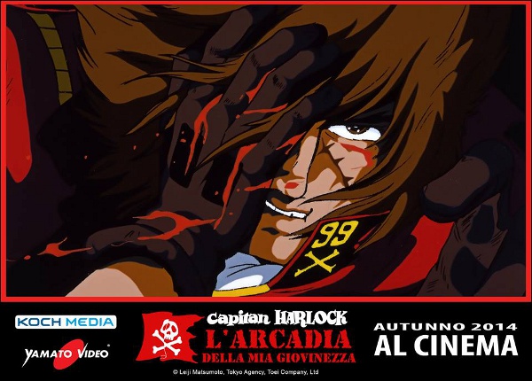 Capitan Harlock al cinema... l'originale!