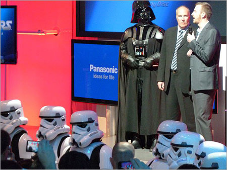 Presentazione Star Wars Saga Blu-Ray Ces 2011