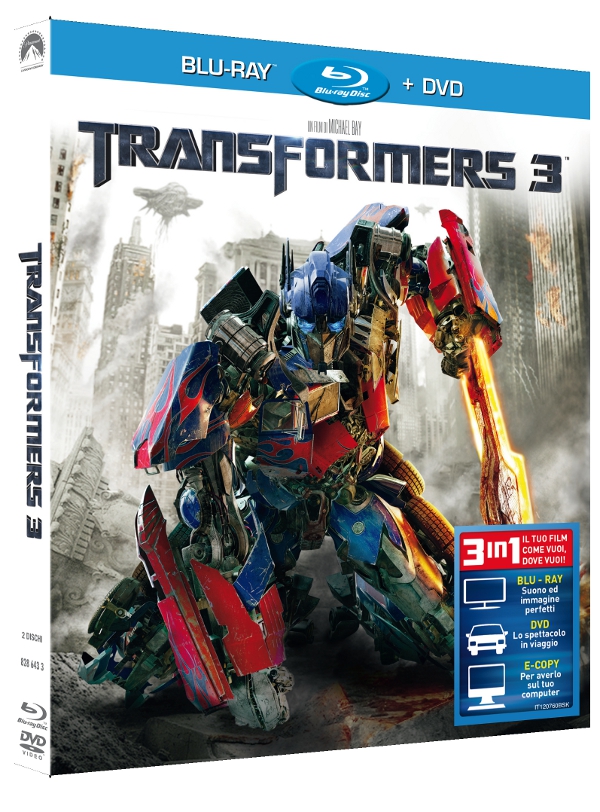 Transformers 3: le edizioni dentro e fuori!